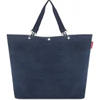 Reisenthel shopper XL, Blau, Polyester, Stoffbeutel, Muster, 35 l, 680 mm