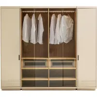 Villa Möbel Aura Kleiderschrank, Produktauswahl:6 trg. Kleiderschrank