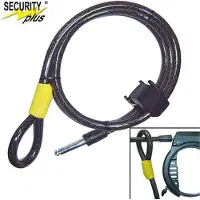 Point Rahmenschlosskabel RS-K160, Security Plus, Stahl, L=1.500mm, schwarz
