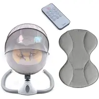 Welikera Babyschaukel Elektrischer Baby-Schaukelstuhl, faltbare Baby-Schaukel