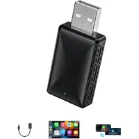 Dopwii CarPlay & Android Auto Box – Drahtloser Autoadapter, Plug & Play, Original USB Upgrade