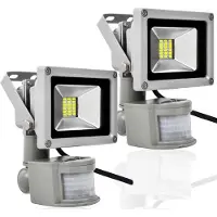 Greenmigo 2X 20W LED Strahler mit Bewegungsmelder