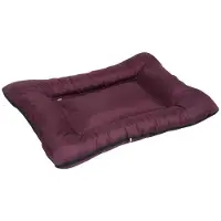 4myBaby GmbH Best For Pets Orthopädisches Hundebett 51x40cm mit Qualität Bello Dunkelrot 3 Große Hundekissen Ortho-Medic VISCO Kissen
