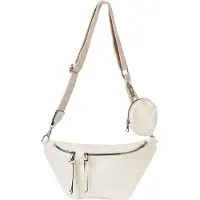 StyleBREAKER Umhängetasche "Halbmond Crossbody Bag Set 3-Teilig"