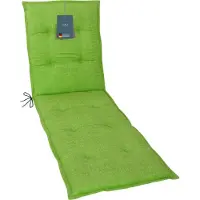 DiscountDeal24 LILENO HOME Sonnenliege Auflage als [1er Set - Rollliege] in Apfelgrün - Gartenliegen Auflage perfekt für Strandliege - Polster Auflage für Gartenliege (190x60x6cm)