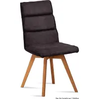 58 aufm Kessel Esszimmerstuhl (2er-Set) Dixie 47x92x60 Eiche geölt/Espresso