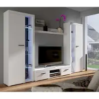 Lempert Wohnwand Rumba XL Weiß