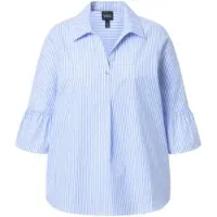 Ulla Popken Tunika in hellblau | Gr.: 50-52