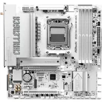 Asrock B850M Challenger WiFi White - Motherboard - micro ATX - Socket AM5 - AMD B850 Chipsatz - USB 3.2 Gen 1, USB-C 3.2 Gen 1 - 2.5 Gigabit LAN, Bluetooth, Wi-Fi 7 - Onboard-Grafik (CPU erforderlich)