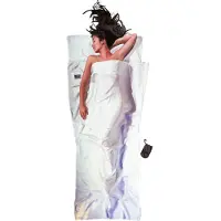 Cocoon - Schlafsack Inlett &ndash; Seide, rechteckig &ndash; &ndash; 2026 - Soie Rectangulaire Natural Silk - Weiß