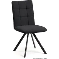 58 aufm Kessel Esszimmerstuhl drehbar (4er-Set) Despa 47x91x60 Schwarz/Anthrazit