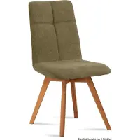 58 aufm Kessel Esszimmerstuhl (4er-Set) Dimut 47x92x60 Eiche geölt/Olivgrün
