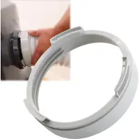 Slyrun 5,9-Zoll Klimaanlagen Abluftschlauch Rundanschluss 150 mm Rechts-/Linksgewinde universal