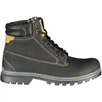 Carrera SCHWARZE HERRENSTIEFSCHUHE : Farbe - Schwarz, Größe - 45 Größe: 45 Farbe: Schwarz Größe: 45