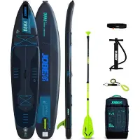 Jobe Aero Duna SUP Board 11.6 Package Blue, Stand Up Paddleboard (SUP), Wippe, Flach, Navy, EVA (Äthylen-Vinylazetat), Schaum, 160 kg