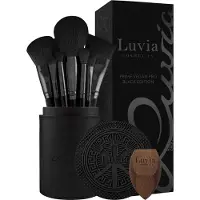 Luvia Cosmetics Pinselset Prime Vegan Pro Set Black 1 Stk.