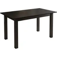 Lookway ARTON 140 cm ausziehbarer Tisch, Tischplatte Farbe: Schwarz, Schwarze Beine