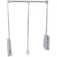 Emuca Closet Hang 830-1150 Mm Faltbarer Kleiderbügel