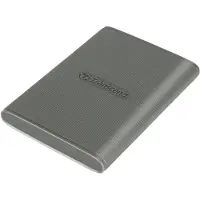 Transcend ESD360C - SSD - 2 TB - extern (tragbar) - USB 3.2 Gen 2x2 (USB-C Steckverbinder) - 256-Bit-AES - Grau