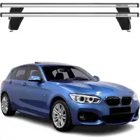 Menabo Dachträger für BMW 1er F20 F21 2012-2019 75kg Alu Silber 2x