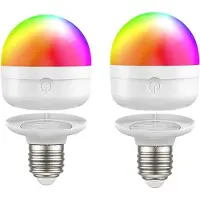Dopwii Kabellose LED Glühbirne mit Akku – Magnetisch, RGBCW Farbwechsel, Touch-Dimmung, 3000–6000K