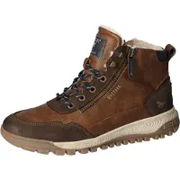 Mustang Herren Stiefelette warm gefüttert Reißverschluss sportlich 4202-601, Größe:44 EU, Farbe:Braun