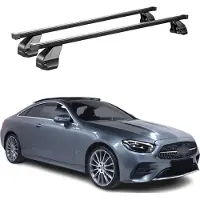 Omac Menabo Dachträger für Mercedes E Klasse C238 Coupe 2017-2025 75kg Stahl Schwarz