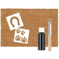 Kids in the Garden DIY Set Fußmatte - Tierpfotenabdrücke - - One Size - Kreatives Spielset