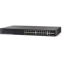 Cisco SF550X-24-K9, Managed, L3, Fast Ethernet (10/100), Rack-Einbau, 1U