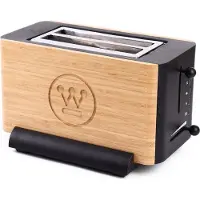 WESTINGHOUSE Zwei-Schlitz Toaster Bamboo Serie, 6 Stufen, 1400 Watt