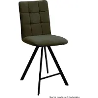 58 aufm Kessel Thekenstuhl drehbar (2er-Set) Destiny 47x108x60 Schwarz/Khaki