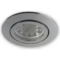 C-Light 3er SET - LED Spots CCT GU10 dimmbar 68 mm Lochbohrung chrom glänzend 5,5W 230V