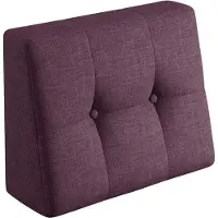 Lermowood Kissen „Verona“ für Palettenmöbel 60x40 Violett – Komfortabel, Langlebig und Stilvoll | Für Innen- und Außenbereich | Verschiedene Größen und Farben |