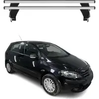 Menabo Dachträger Grundtäger für VW Golf Plus 2004-2008 50kg Alu Silber 2 tlg