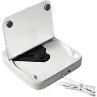 Novzep Externer DVD-Brenner, tragbarer DVD-Brenner mit IR-Fernbedienung, USB-Unterstützung, kompatible Fahrzeuge (AUX/Zigarettenanzünder)