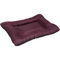 4myBaby GmbH Best For Pets Orthopädisches Hundebett 70x60cm mit Qualität Bello Dunkelrot 3 Große Hundekissen Ortho-Medic VISCO Kissen