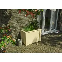 Finnia Gartenwelt Hochbeet Fichte unbehandelt 104x59x70 cm inkl. Auskleidung