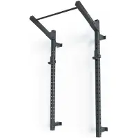 ATLETICA R8 Wall Rack | Wandmontage | Nur 27,5 cm Tiefe | Für enge Home Gyms & Garagen geeignet | Höhenverstellbar 228-241 cm