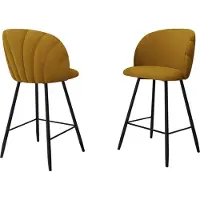 Mirjan 24 Barhocker K99 H, Wohnzimmer Sitzhocker, Beine aus Metall, Esszimmer Kollektion (Farbe: Royal Velvet 10)