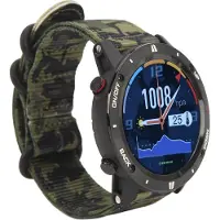 Lixada Laufen Schwimmen Sport Smart Watch 1.28in IPS TFT Kompass Barometer Smart Wasserdicht Herrenuhr Camouflage