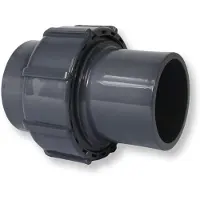 Paradies Pool PVC-U FlexFit Übergangsverschraubung Ø 50 mm Klemm x Ø 50 mm Klebemuffe