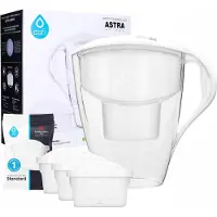 Dafi ASTRA 3l Handfilterkanne weiß + 3x Unimax Filter