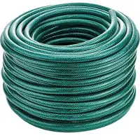 Markenlos Verstärkte PVC Gartenbewässerungsschlauch - 50 Meter - Langlebig und Flexibel