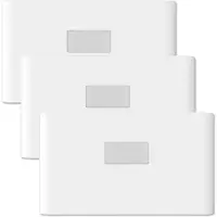 Dopwii LED Nachtlicht mit Bewegungsmelder, 3er Set, USB Aufladbar, 3 Modi (Auto/ON/OFF), Warmweißes Licht für Kinderzimmer