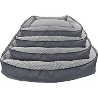 Erst-Holz Hundebett orthopädisches Tierbett für jede Hundegröße waschbar V-30.31