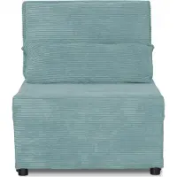 Family meble Sessel Kimo Relaxsessel Sessel mit Schlaffunktion Bequemer Sessel mit Stauraum Loungesessel Sessel Wohnzimmer Schlafzimmer Mint(A)