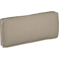 vidaXL Möbel Palletkissen für Sitz/Rücken Taupe 120x50x12 cm Oxford-Stoff - Gartenmöbelauflagen 42001553
