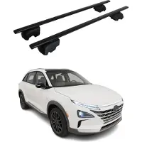 Omtec Dachträger Gepäckträger für Hyundai Nexo 2019-2025 Grundträger ABE Schwarz