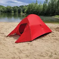 DOMUS 2 Personen Zelt -Garmisch- 200 x 125 x 110 cm- 20D Nylon PU4000mm Terra Outdoor