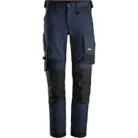 Snickers Arbeitshose 6341 Dunkelblau - Schwarz (9504) Größe 052